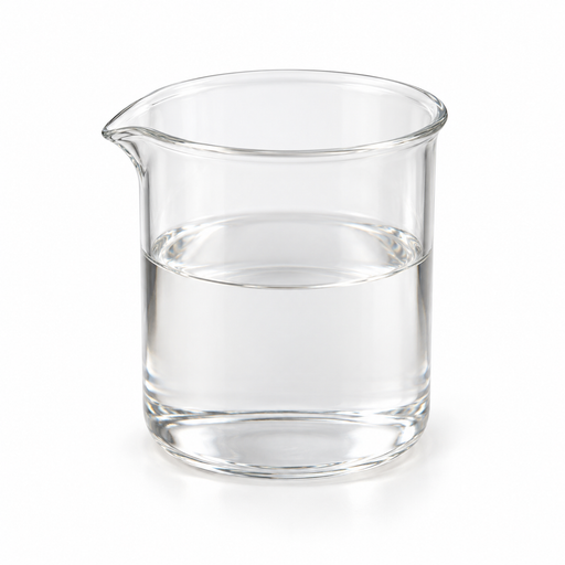 Illustration of Cetiol Sensoft clear colourless liquid in a glass beaker