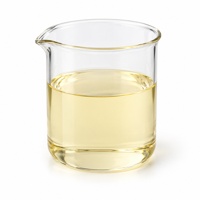 Illustration of Crodabond CSA pale yellow liquid in a glass beaker