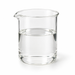 Clear Myritol 318 oil in a glass laboratory beaker on white