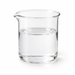 Illustration of clear colourless Neossance Squalane liquid in a glass beaker