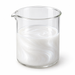 Illustration of white pearlescent Pearlising Liquid in a glass beaker
